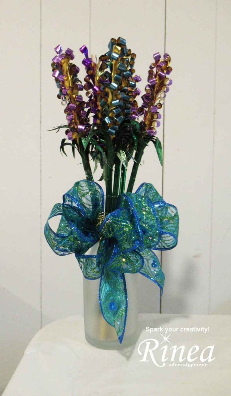 3D Foiled Hyacinths by Steph | Rinea