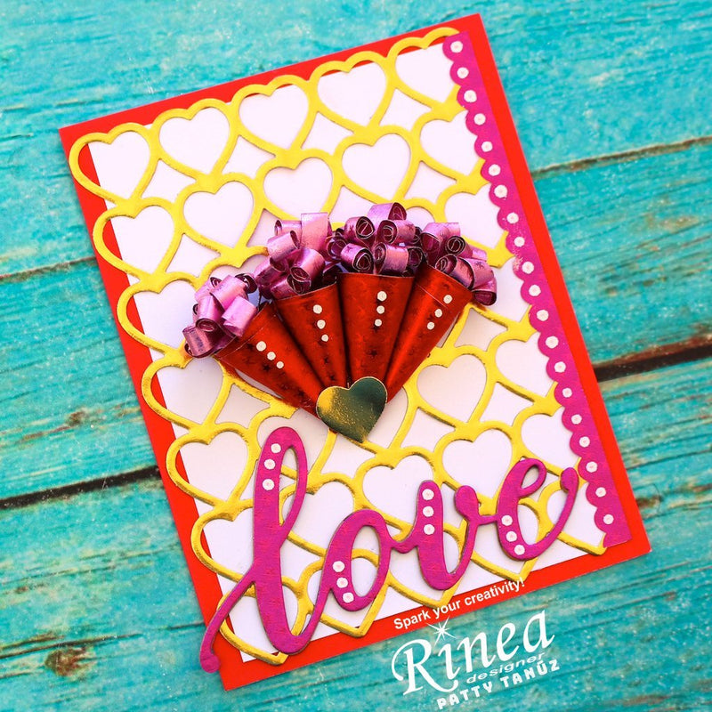 Bouquet Of Love In A Card by Patty Tanúz | Rinea