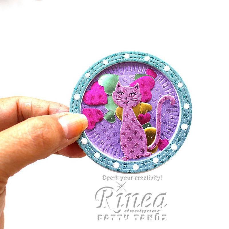 Build A Beautiful Shaker Coin<br/><small> by Patty Tanúz</small> | Rinea