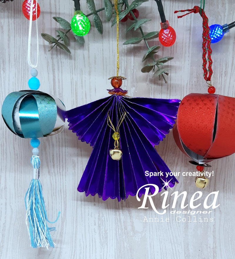 Christmas Ornament Trio by Annie | Rinea