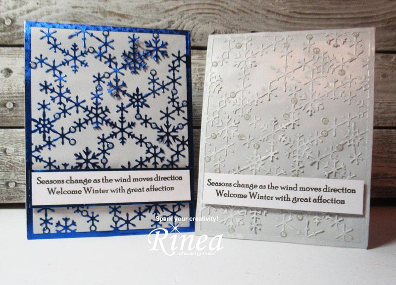 Create Stunning Cards with Background Dies by Steph Ackerman | Rinea