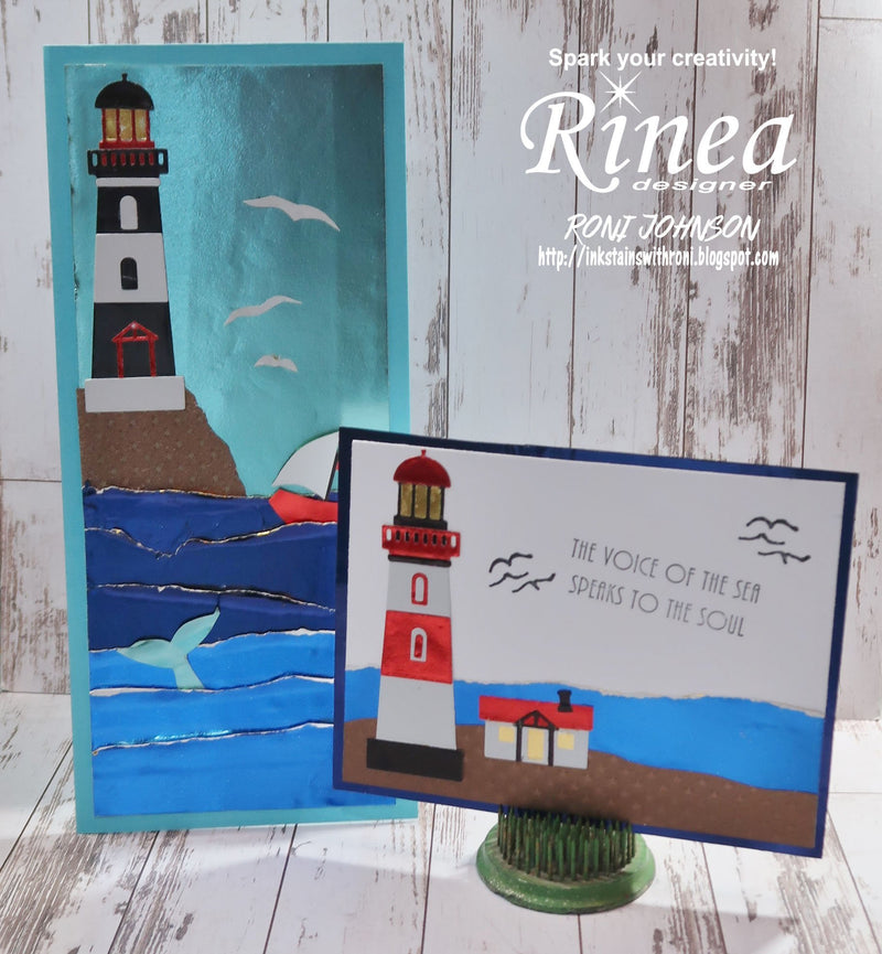 Creating Lighthouse Scene Cards<br/><small> by Roni Johnson</small> | Rinea