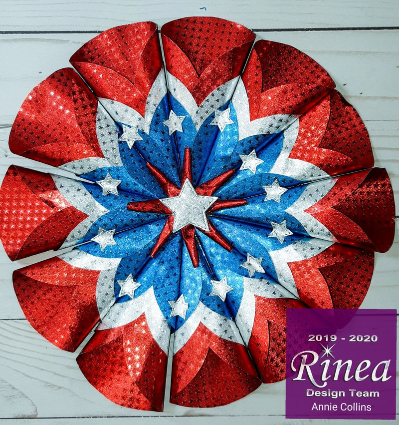 Fourth of July Wreath by Annie | Rinea