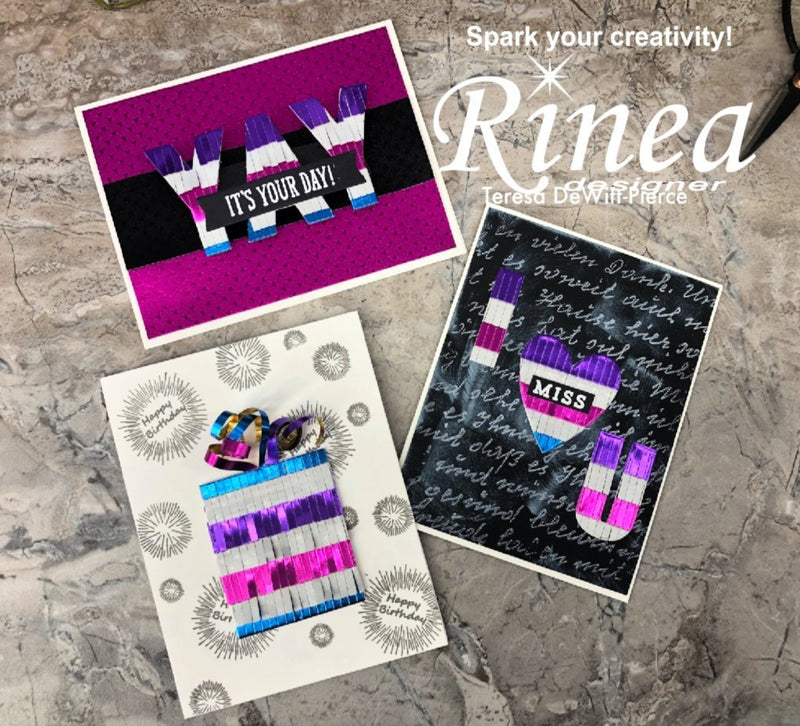 Fringe cards by Teresa | Rinea