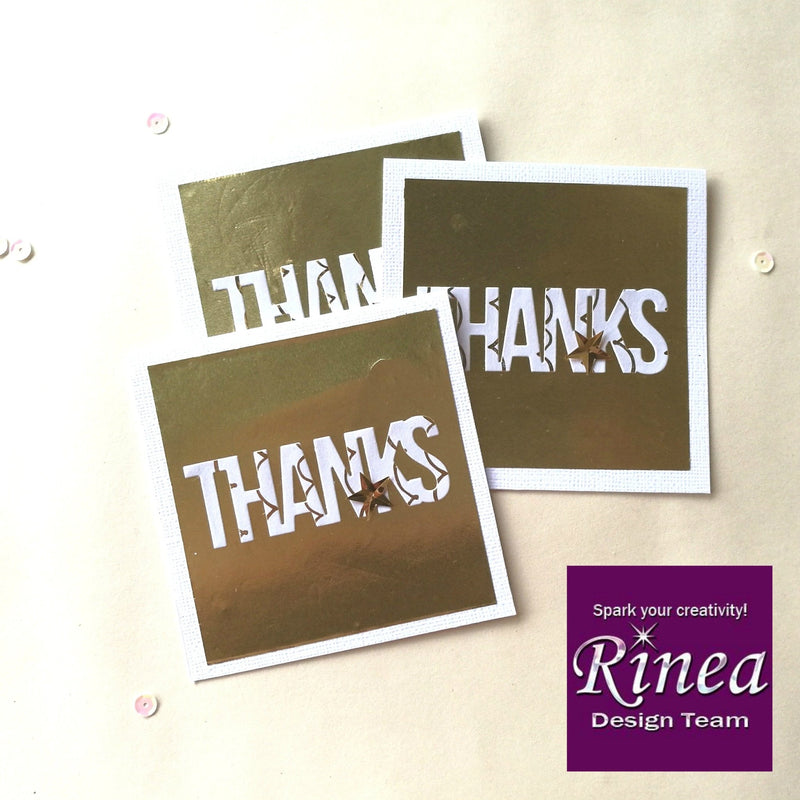 Giving Thanks Cards | Rinea