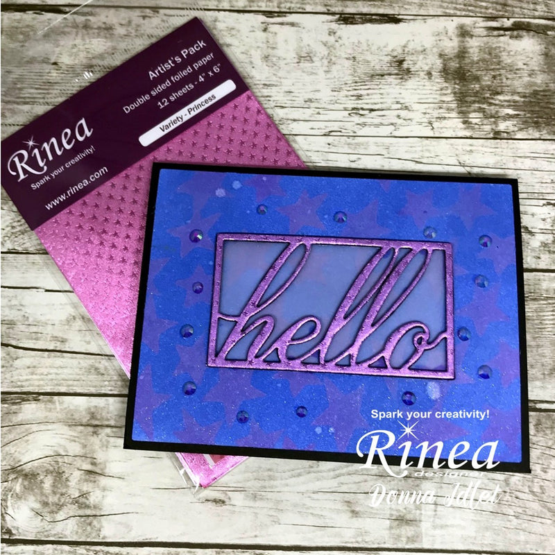 Hello Card by Donna | Rinea