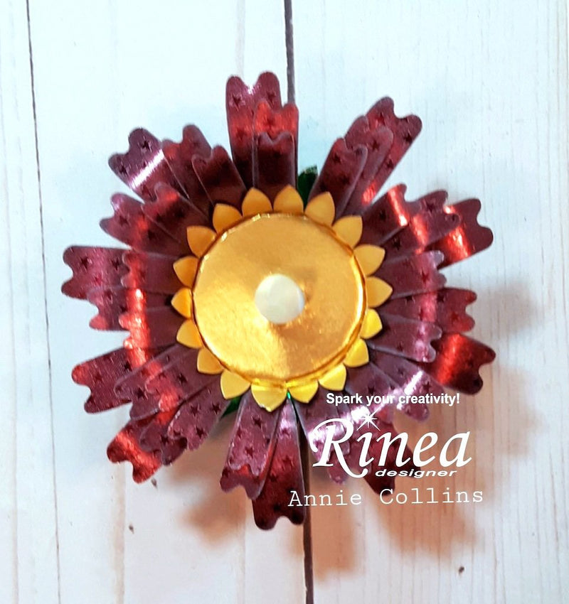 How To Create A Daisy Tea Light<br/><small> by Annie Collins</small> | Rinea
