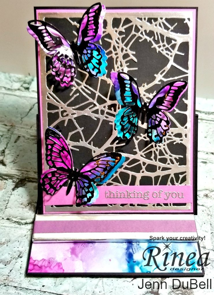 How To Create A Dimensional Easel Card<br/><small> by Jenn DuBell</small> | Rinea