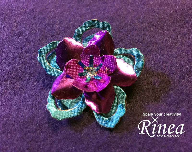 How to Make a Floral Pin with Janet | Rinea
