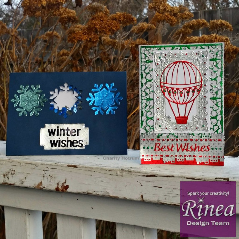 Layered Cards Full of Wishes by Charity | Rinea