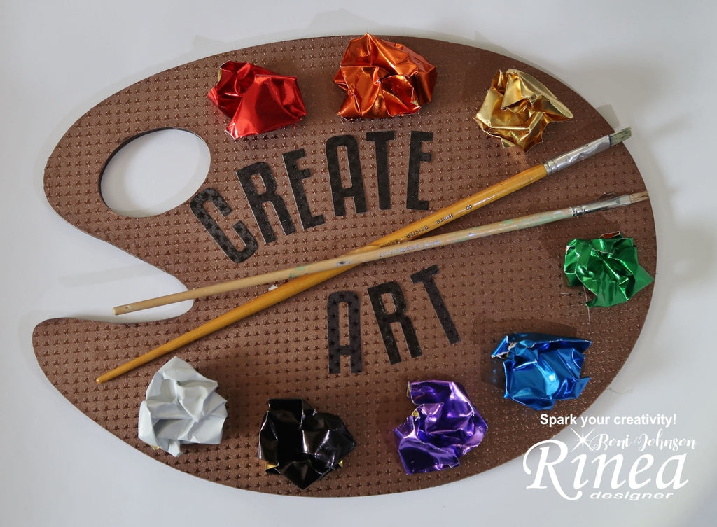 Make a Fun Piece of Art to Inspire By Roni Johnson