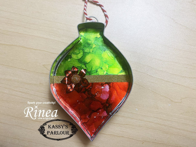 Metal Holiday Ornament by Kassy | Rinea