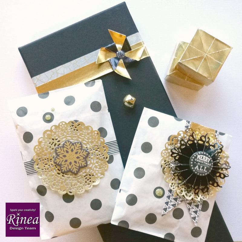 Perfect Presents With Rinea Foiled Papers by Clair | Rinea