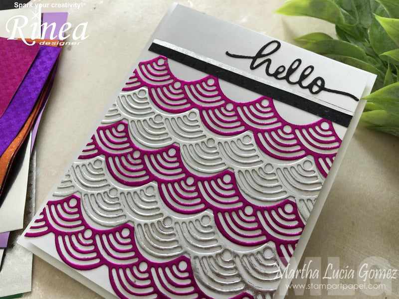 Summer Card With Misfits Foiled Paper Variety Pack by Martha | Rinea