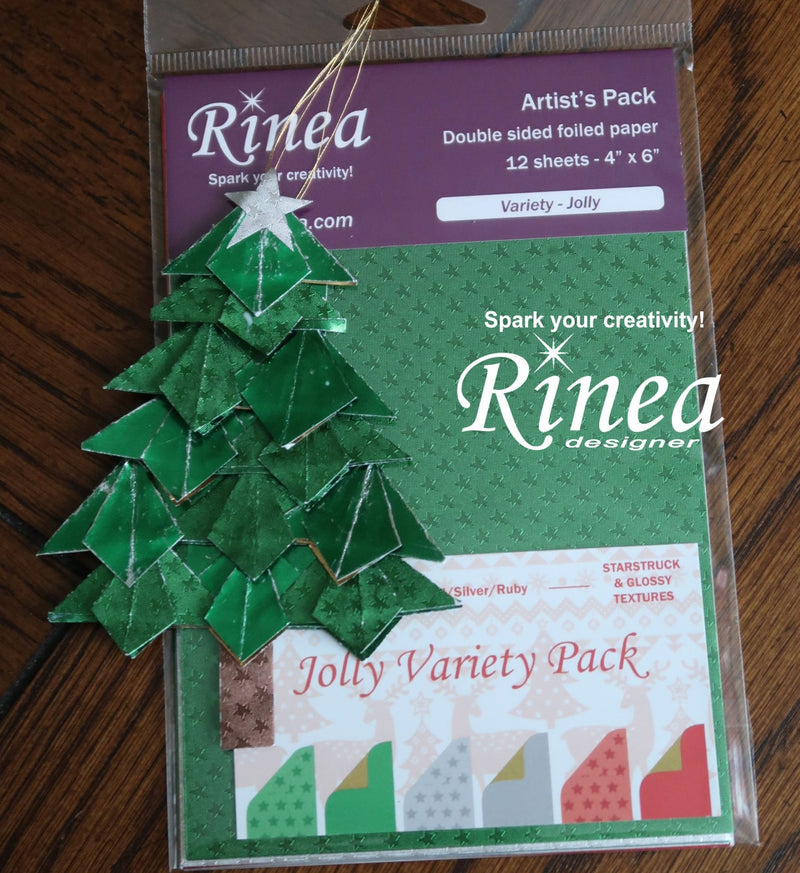 Tea Bag Christmas Tree Ornament with Roni | Rinea
