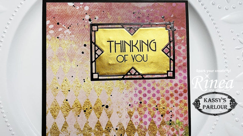 Thinking of you card by Kassy | Rinea