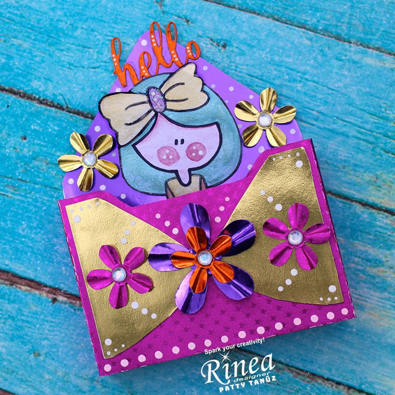 A beautiful Box Card Envelope by Patty Tanúz | Rinea