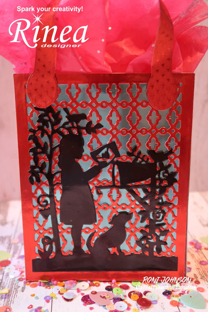 A Little Something Valentine Treat Bag with Roni | Rinea
