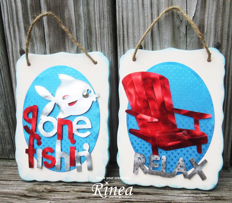 Beach Cottage Signs by Steph | Rinea