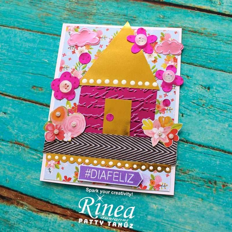 Beautiful House? Yes! In a Happy Card<br/><small> by Patty Tanúz </small> | Rinea