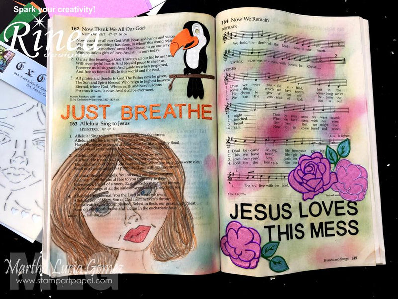 Bible Journaling With Rita Barakat by Martha | Rinea