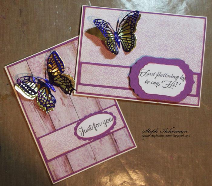 Butterfly Cards by Steph | Rinea