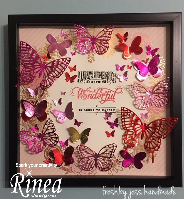 Butterfly Collage by Jess | Rinea