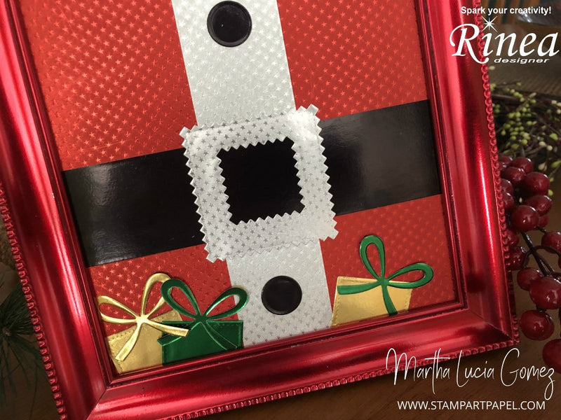 Christmas Frame by Martha Lucia | Rinea