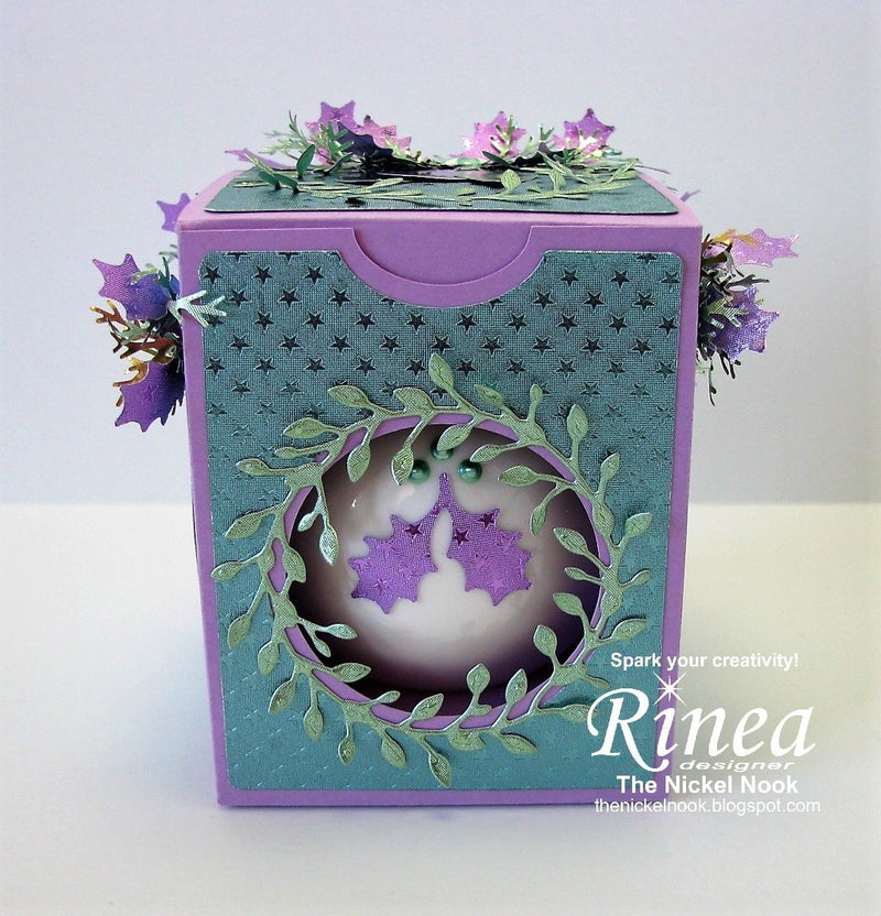Christmas Ornament and Ornament Box by Nancy | Rinea