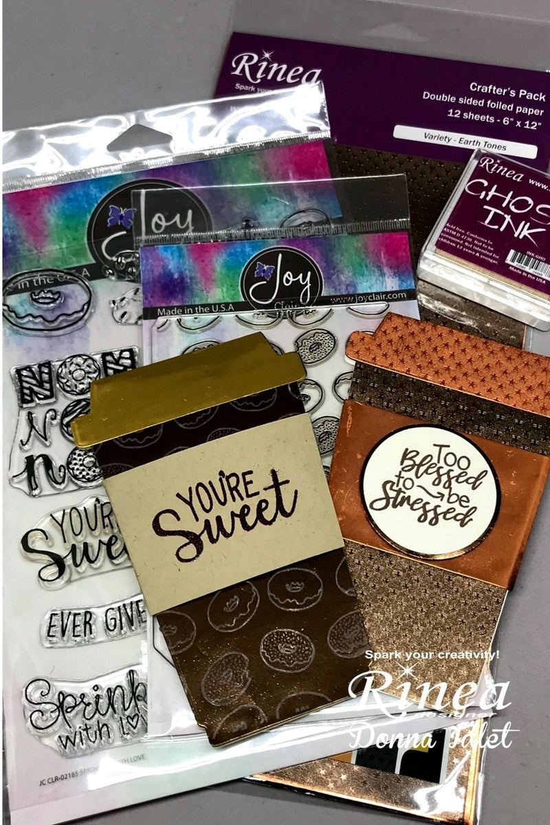 Coffee and Donuts Gift Cards by Donna | Rinea