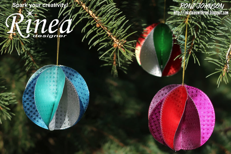 Create Lovely Segmented Ornaments with Roni | Rinea