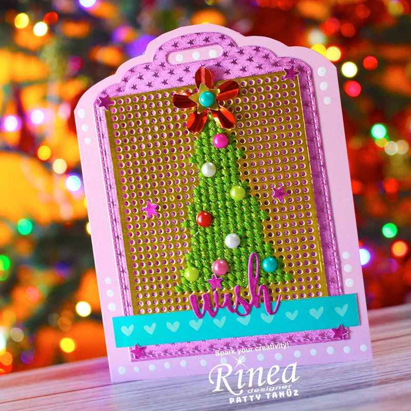 Cross Stitch On A Card by Patty Tanúz | Rinea