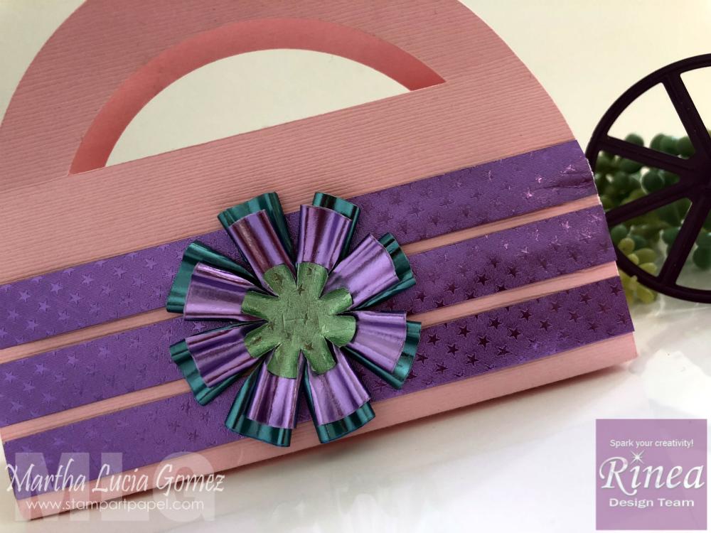 Designing with Rinea Foiled Paper by Martha