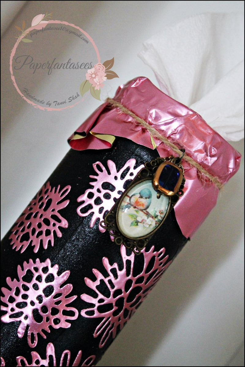DIY Mason Jar Tissue holder by Tanvi | Rinea