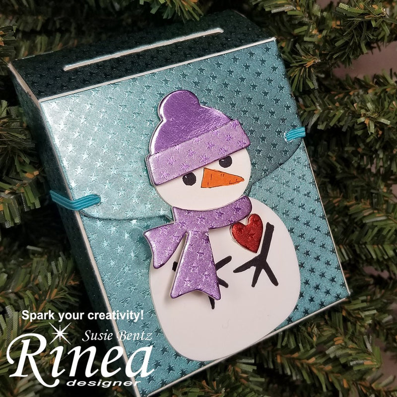 Do You Want to Build A Snowman with Rinea Foiled Paper? | Rinea