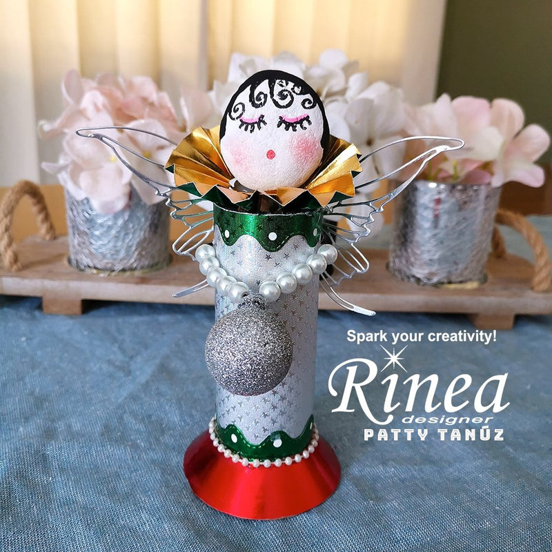 How To Make A Cute Angel Decoration by Patty Tanúz | Rinea