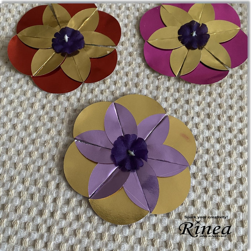 Easy Paper Flowers Perfect for Kids Projects<br/><small> by Betzys Designs</small> | Rinea