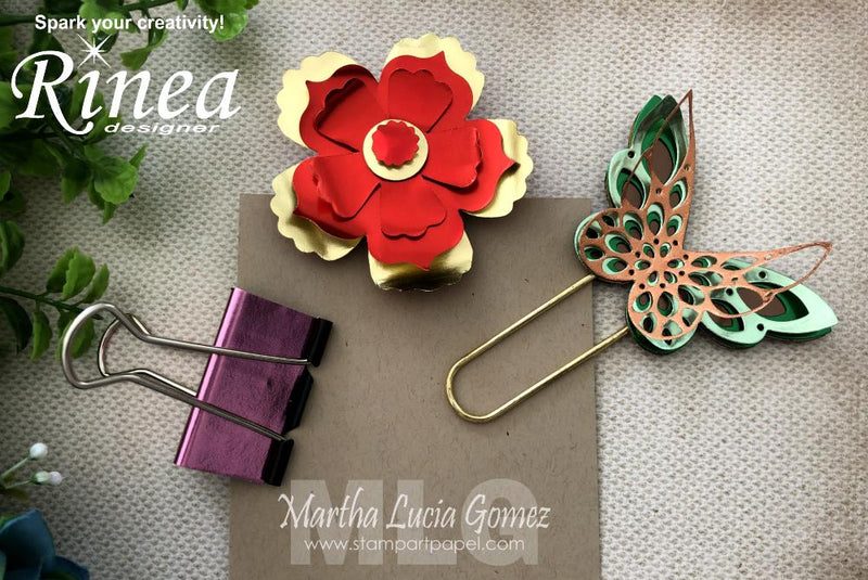 Easy To Make Bookmarks and Clips For Planners <br/><small> by Martha Lucia</small> | Rinea