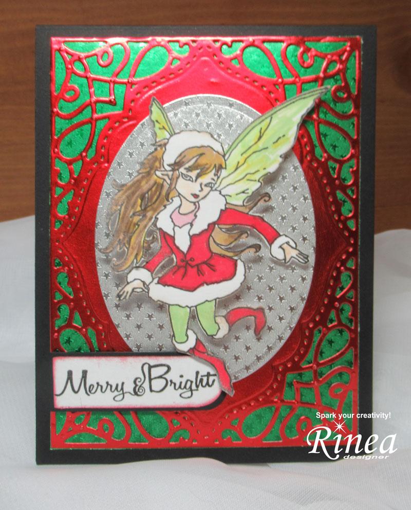 Fairy Christmas Cards by Steph | Rinea