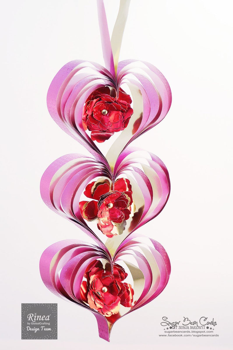 Foil Hearts and Flowers | Rinea