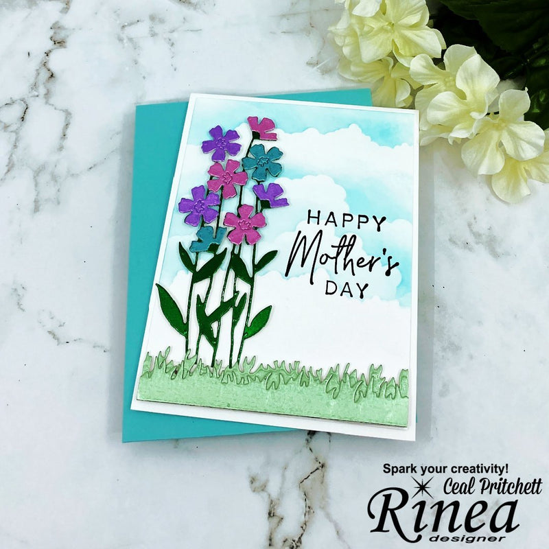 Foiled Flowers for Mom | Rinea