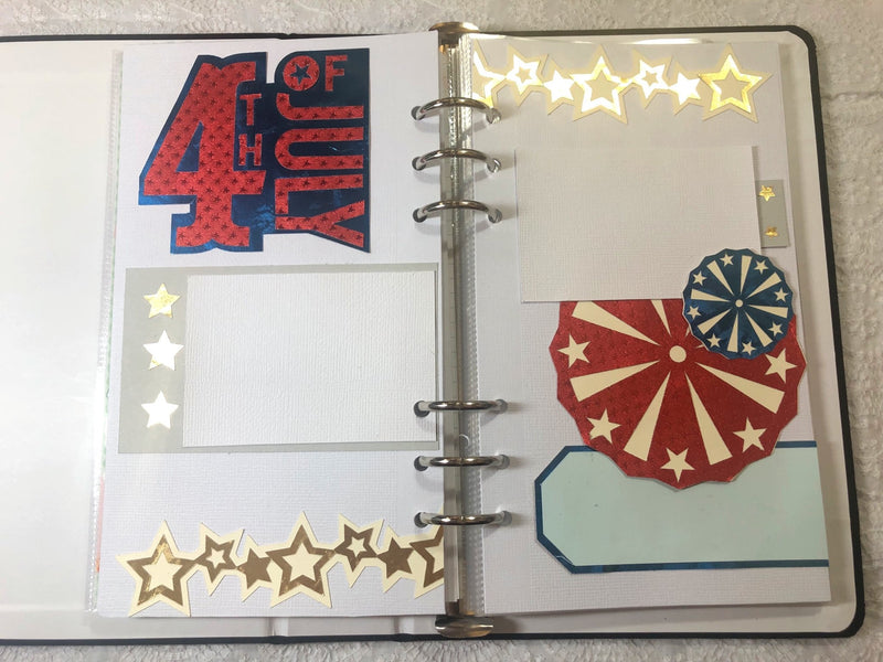 Fourth of July Layout by Cara | Rinea