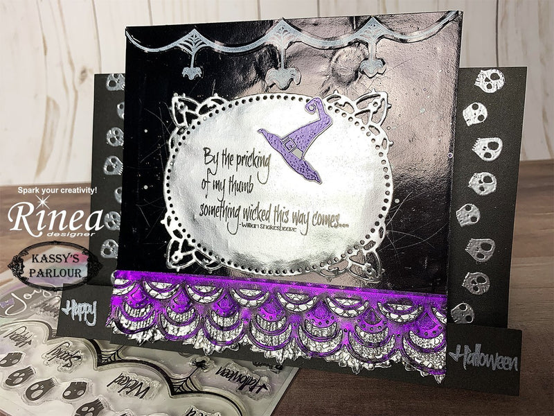 Halloween card by Kassy | Rinea