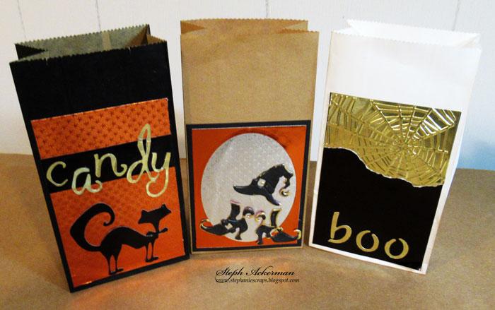 Halloween Treat Bags with Rinea Foils | Rinea