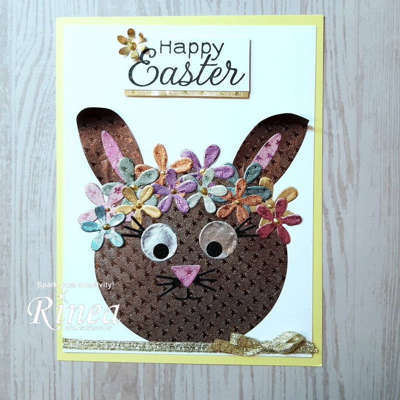 Happy Easter Bunny Card by Annie | Rinea