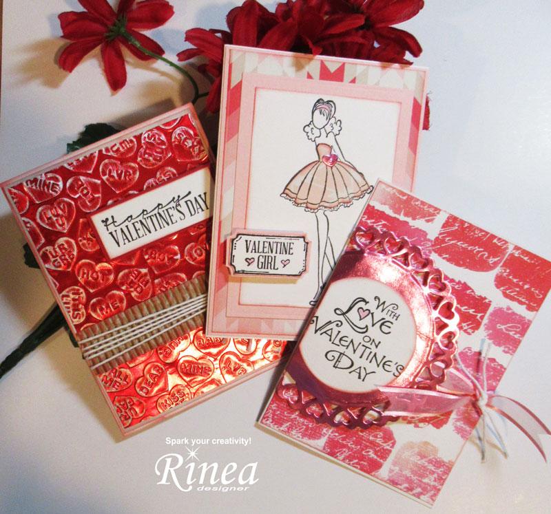 Happy Valentine's Day Cards by Steph | Rinea