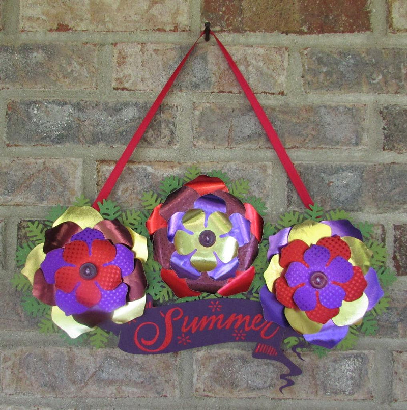 How To Create A Cheerful Summer Door Banner<br/><small> by Diana Soling</small> | Rinea