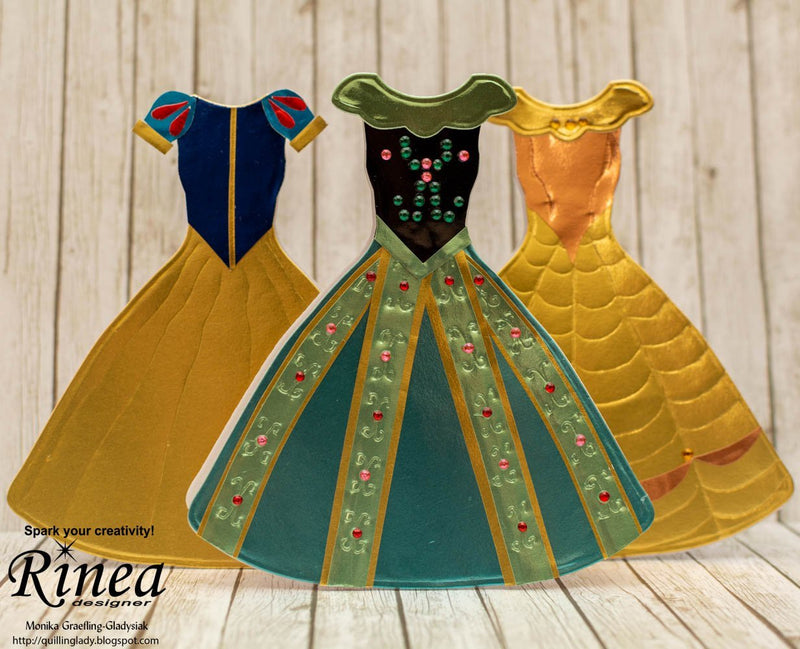 How To Create Princess Dresses by Monika Graefling-Gladysiak | Rinea