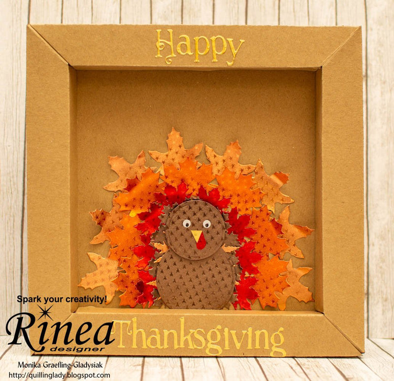 How To Make A Happy Thanksgiving Home Decor by Monika Graefling-Gladysiak | Rinea