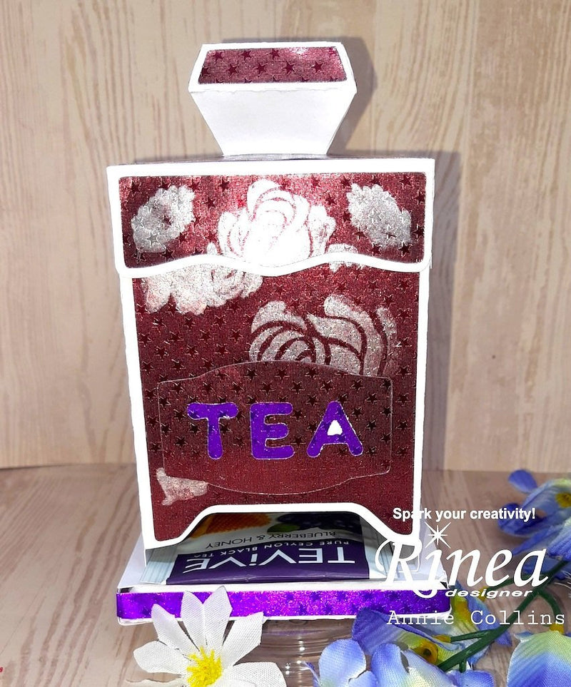 How To Make A Pretty Tea Bag Dispenser<br/><small> by Annie Collins</small> | Rinea